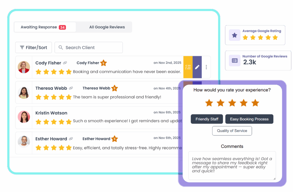 5 star google reviews