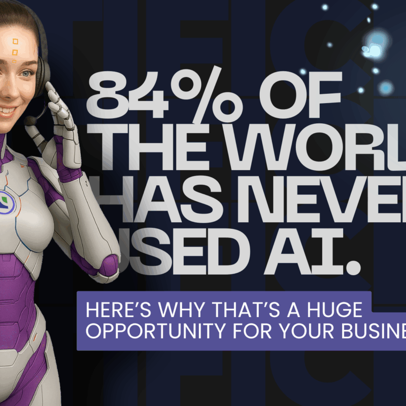 84% of the World Has Never Used AI.