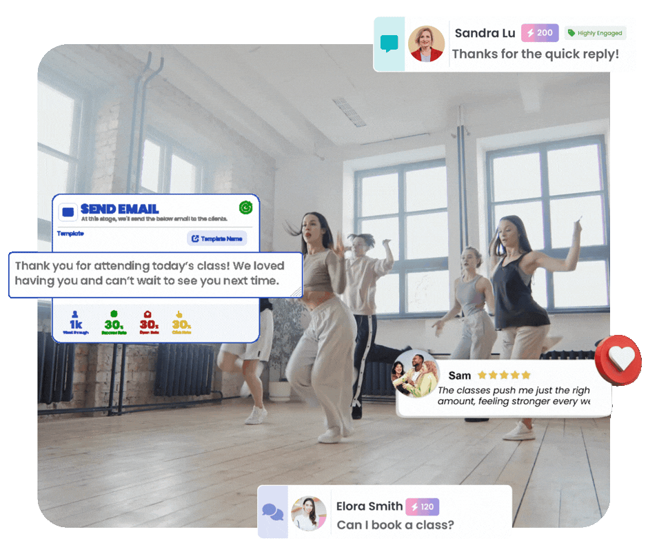 Dance Studio Marketing Software