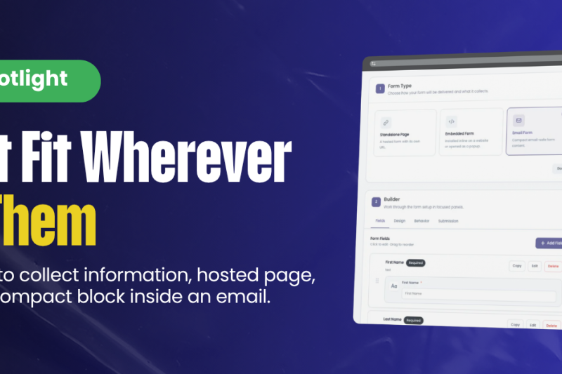 Forms That Fit Wherever You Need Them
